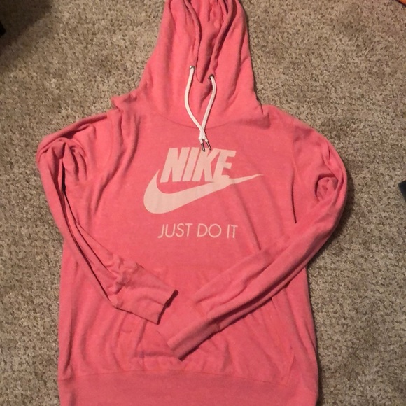 Nike Tops - Women’s Large Nike Hoodie- Pink